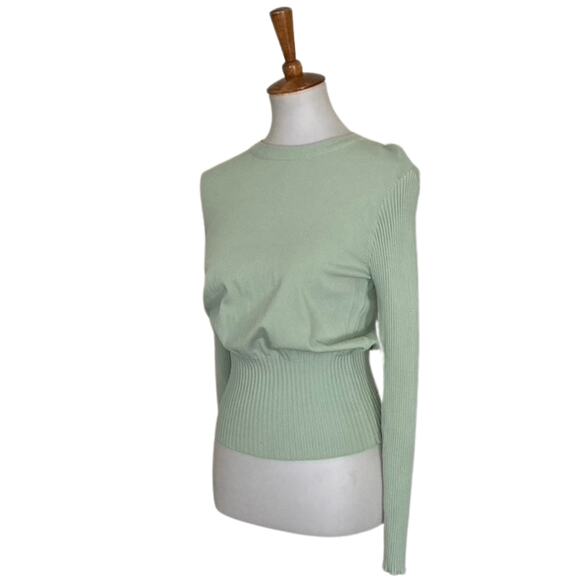 Meena Mint Green Sweater, Size Medium - Picture 3 of 6